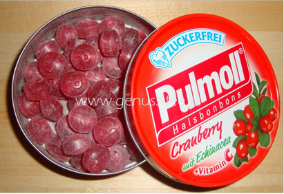 Pulmoll Kirsch Vitamin C Zuckerfrei, 50 g